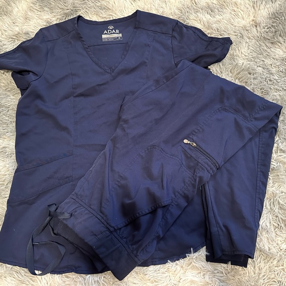 Navy M set ADAR scrubs - Picture 1 of 2